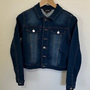 Girls Buffalo David Bitton Denim Jean Jacket Size L